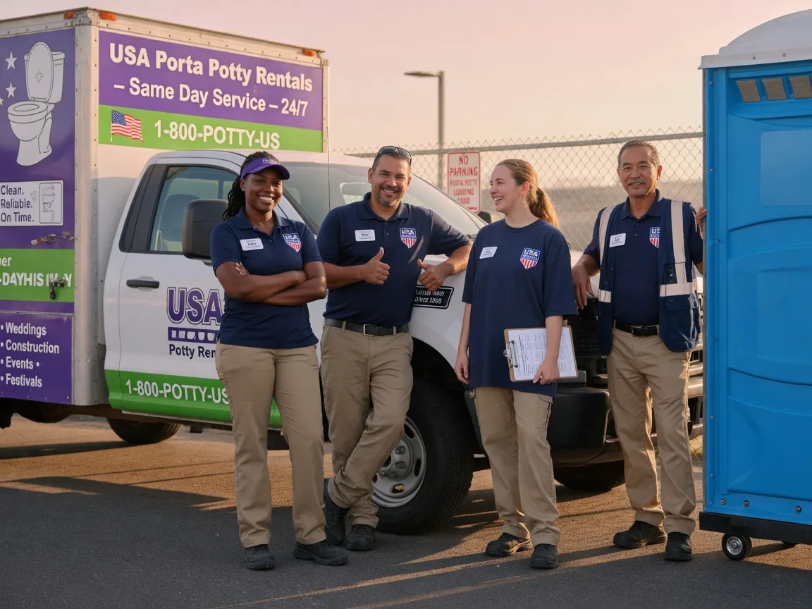 Porta Potty Rental company in Pesotum, IL
