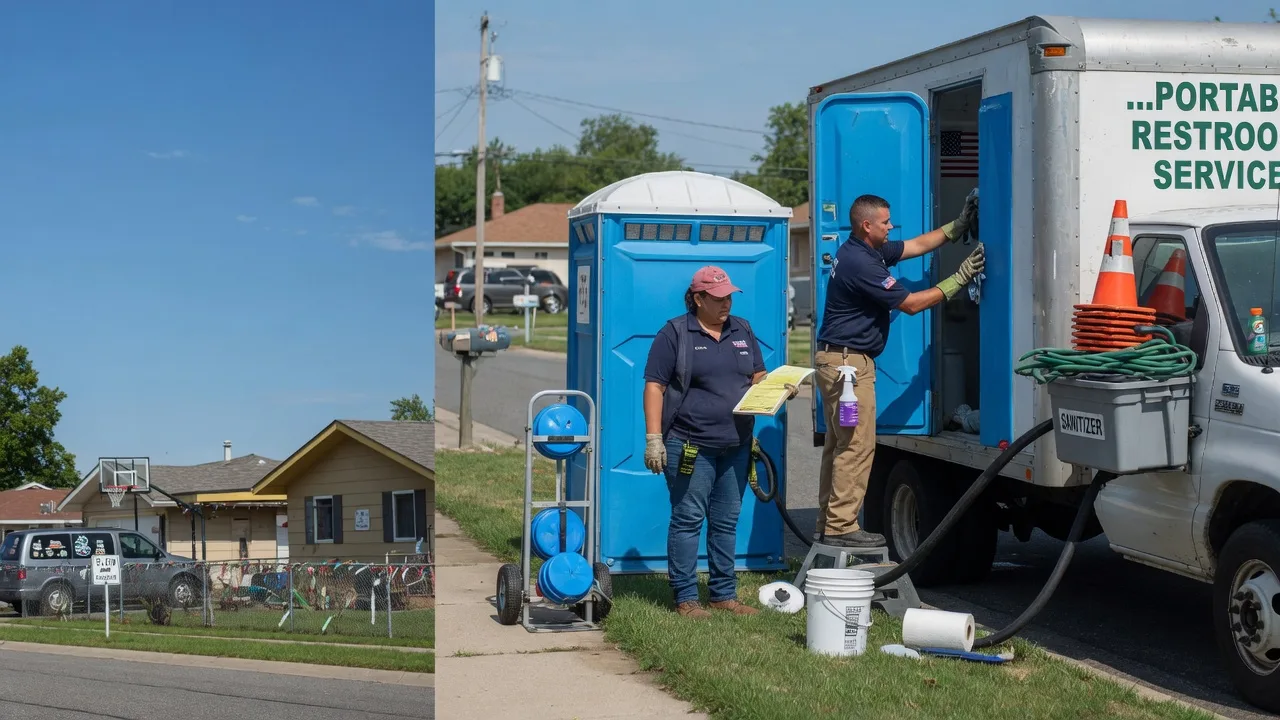 Porta Potty Rental in Pesotum, IL near me